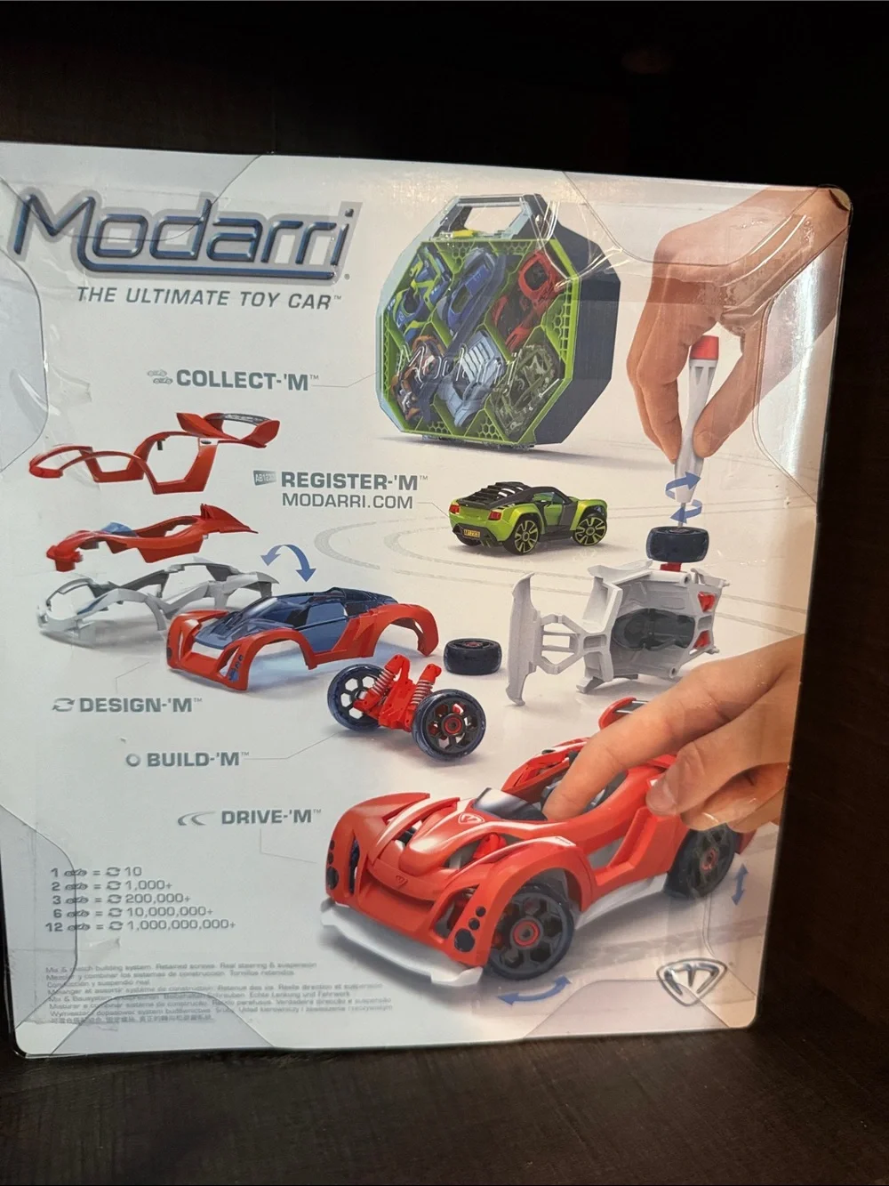 Moda Modarri Build & Drive Toy Car Kit - Green & Purple